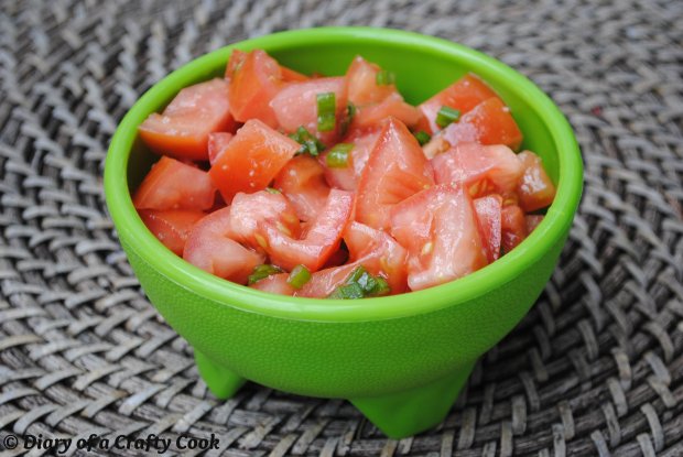 Tomato Garlic Salad 3